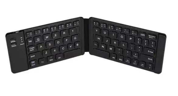 Foldable Bluetooth Keyboard with Touchpad (Single Unit)